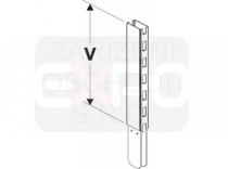 Nastavec strojiny 60X30mm vyska 10cm