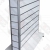 gondola Slatwall stojan ctyrstranny